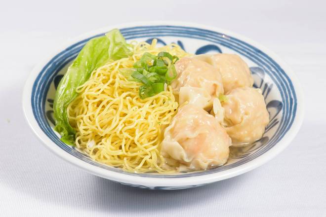 Jumbo Shrimp Wonton Lo Mein 鮮蝦大雲吞撈麵